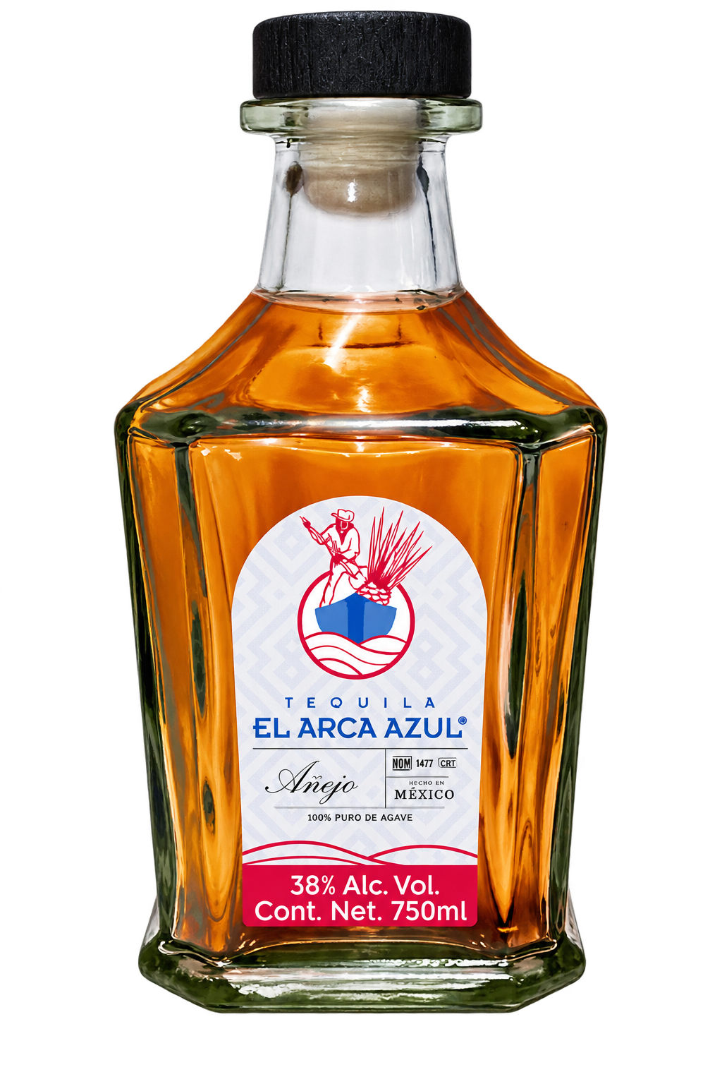 Tequila El Arca Azul Añejo 750ml