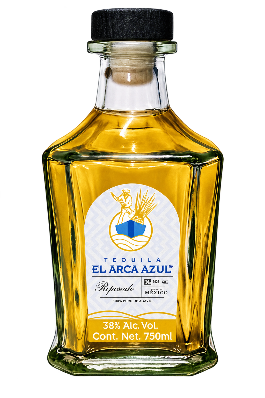 Tequila El Arca Azul Reposado 750ml