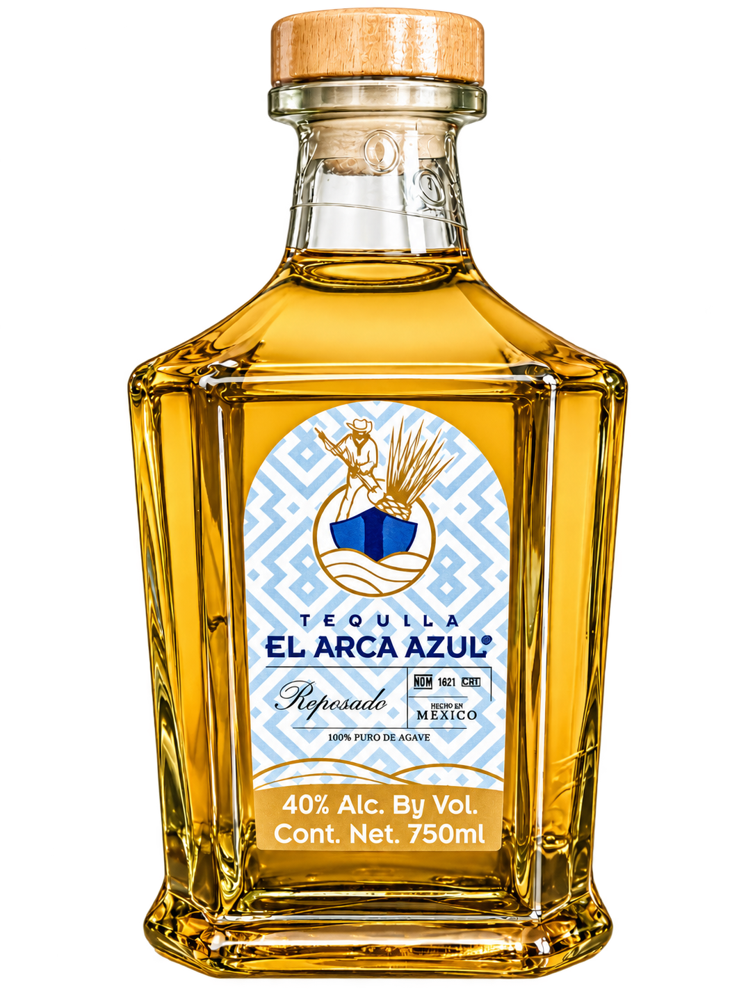 Tequila El Arca Azul Reposado 750ml