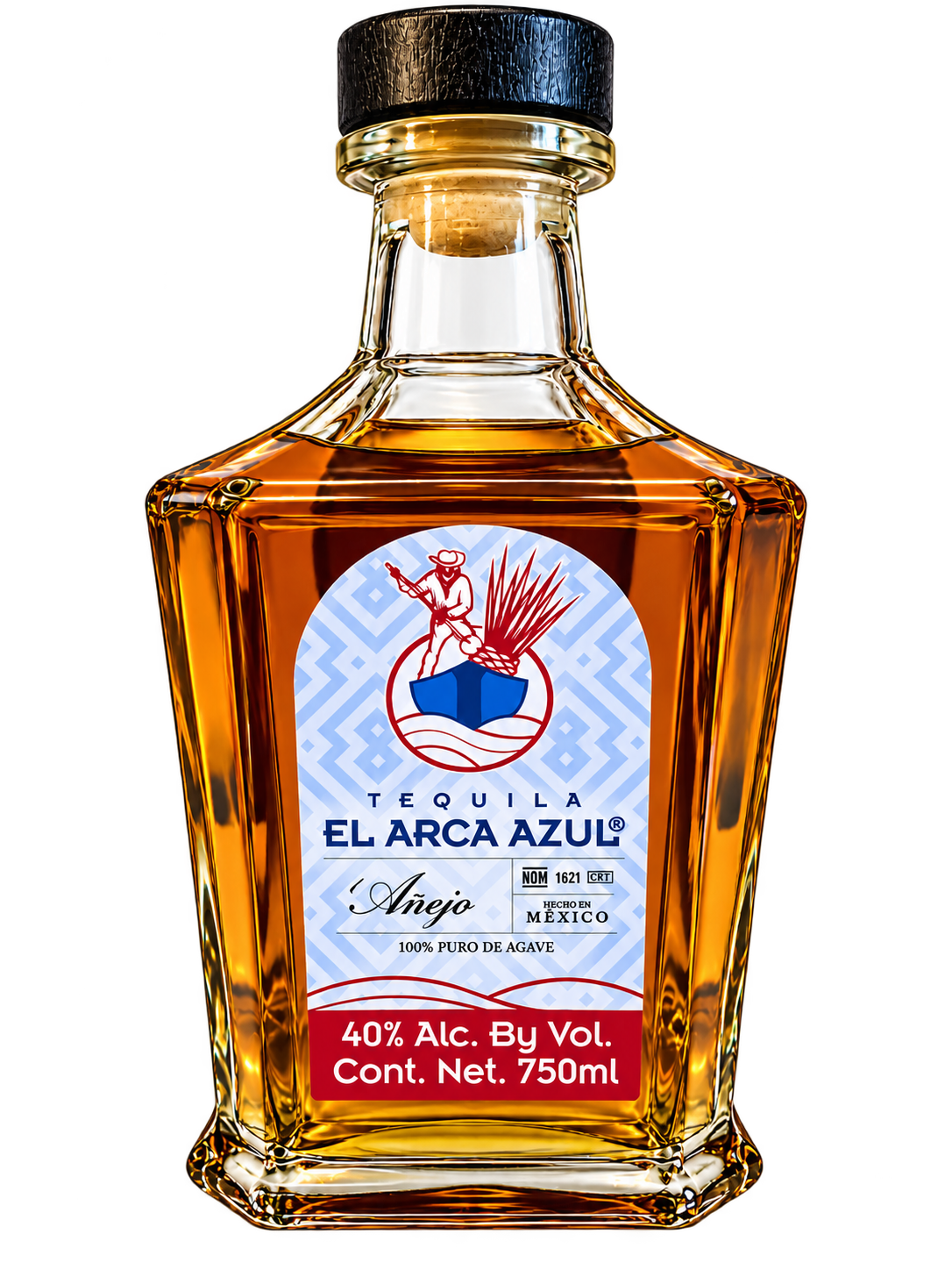 Tequila El Arca Azul Añejo 750ml