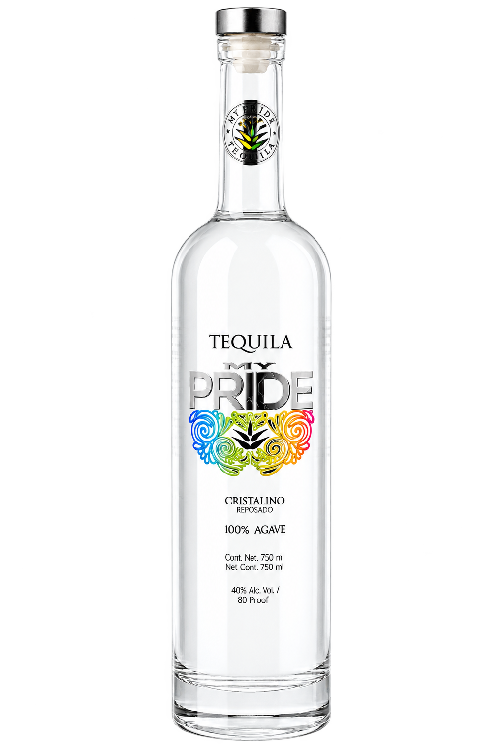 Tequila My Pride Cristalino Reposado 750ml