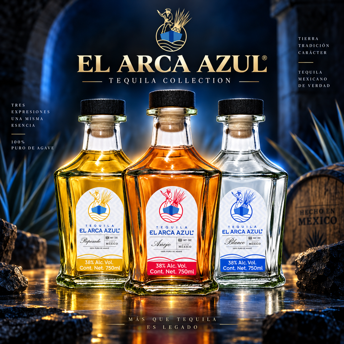 EL ARCA AZUL TEQUILA