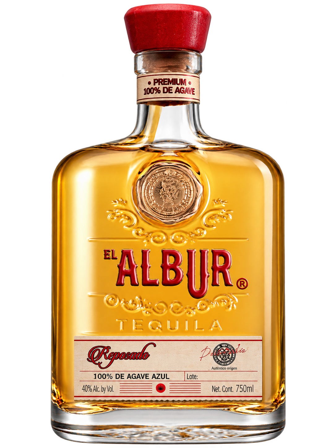 El Albur Tequila Reposado 750ml